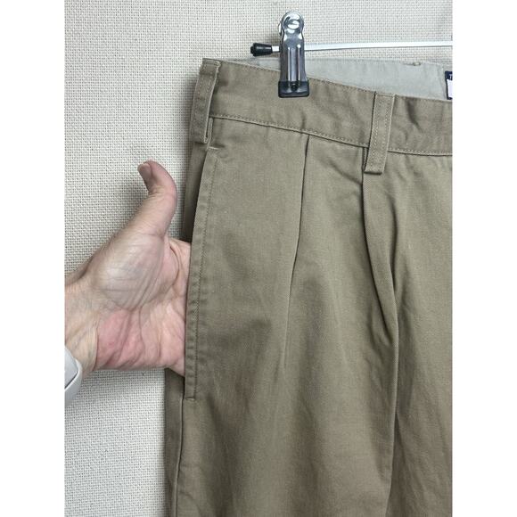 Men's NWT Tommy Hilfiger Size 31x32 Pants Tan Chino Khaki Office Dress Classic - Picture 3 of 14